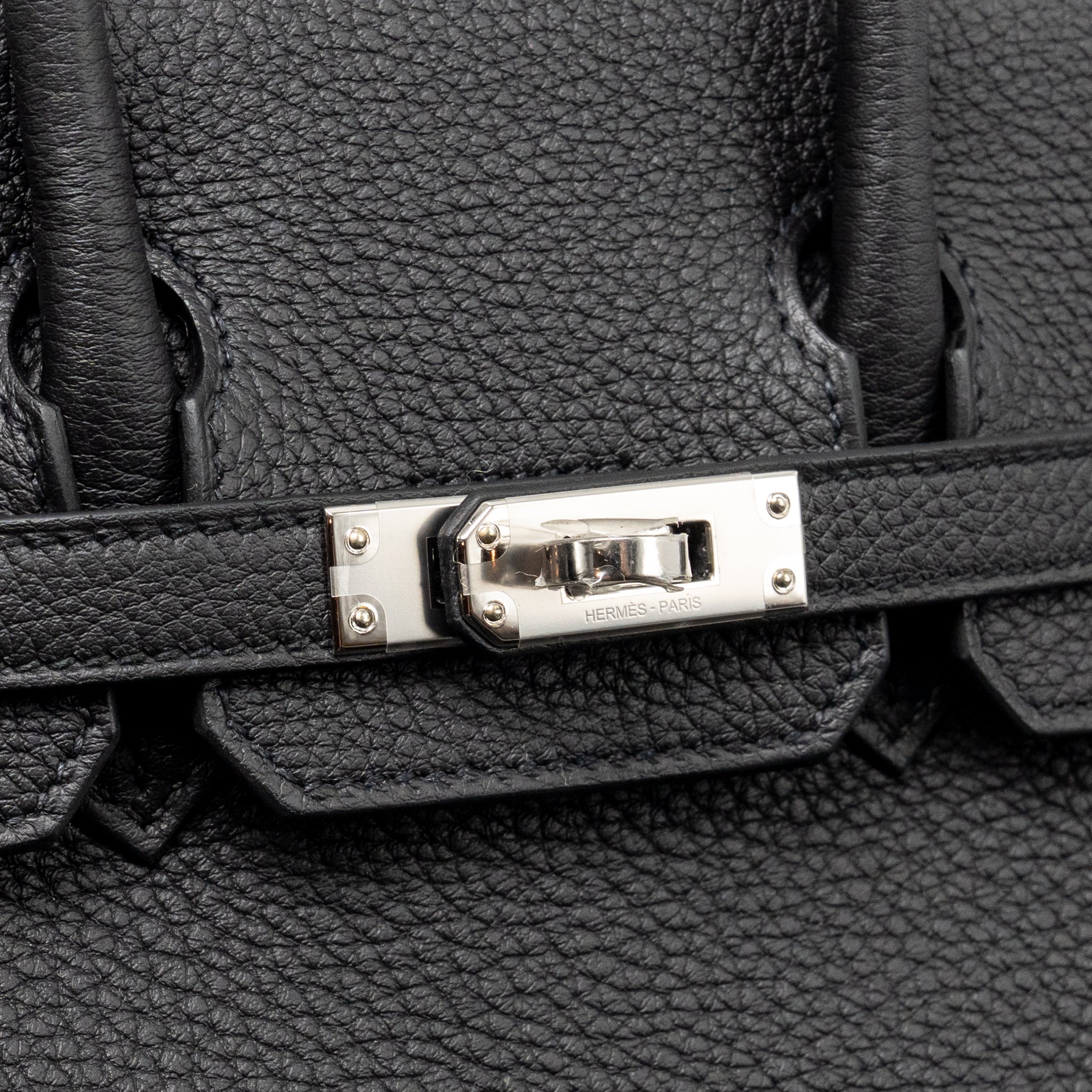 HERMES BIRKIN 25 TOGO BLACK SHW