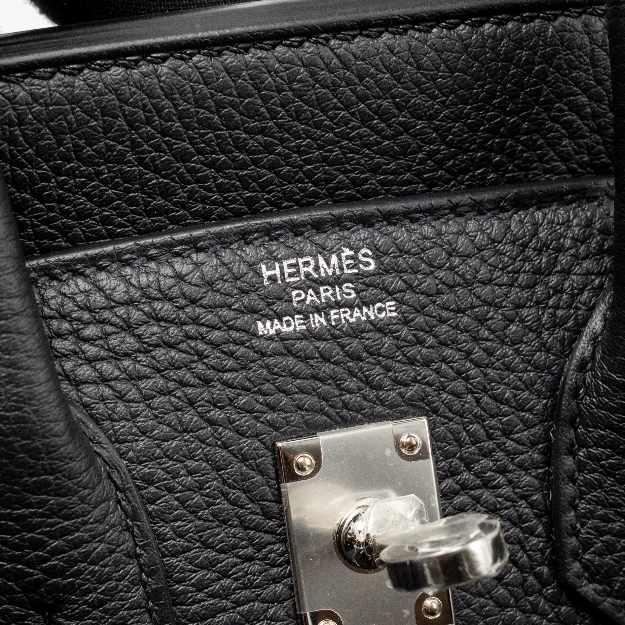HERMES BIRKIN 25 TOGO BLACK SHW