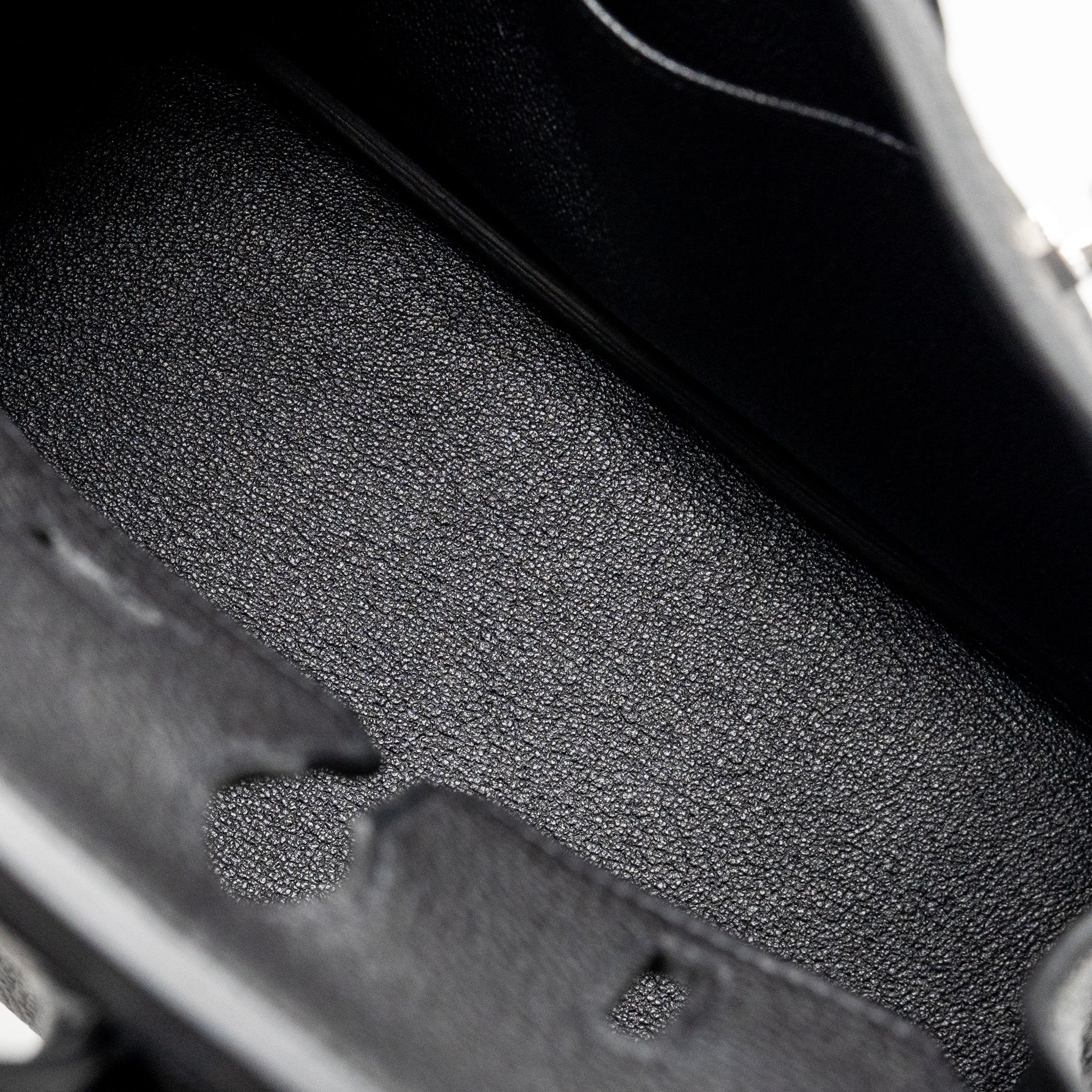 HERMES BIRKIN 25 TOGO BLACK SHW