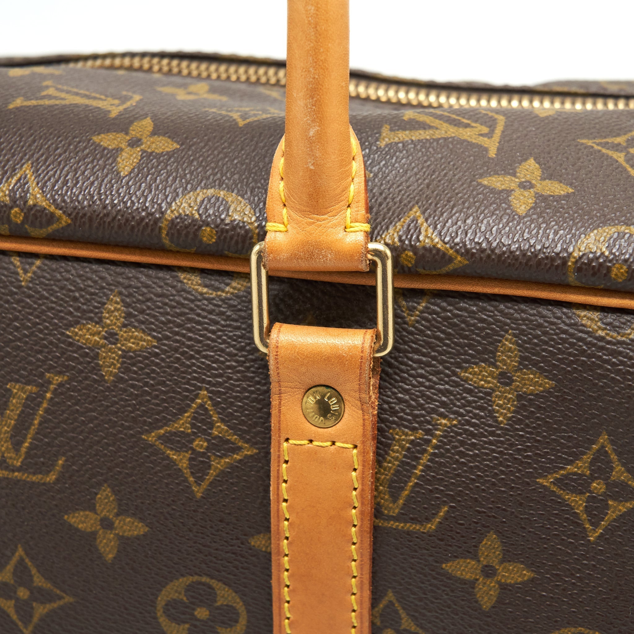 VINTAGE LUGGAGE BAG MONOGRAM CANVAS YEAR 1996