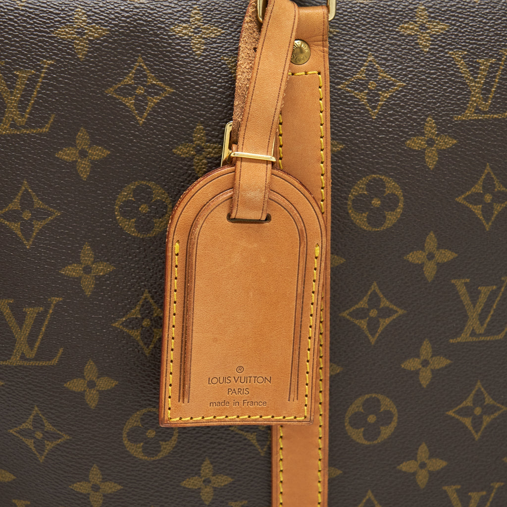VINTAGE LUGGAGE BAG MONOGRAM CANVAS YEAR 1996