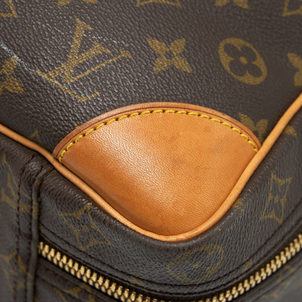VINTAGE LUGGAGE BAG MONOGRAM CANVAS YEAR 1996