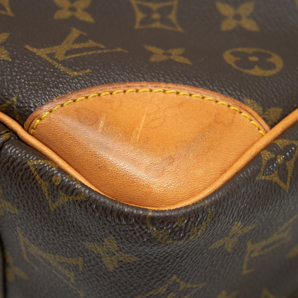 VINTAGE LUGGAGE BAG MONOGRAM CANVAS YEAR 1996