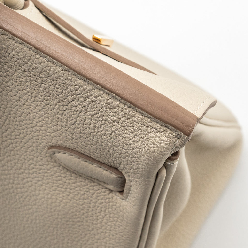 HERMES BIRKIN 25 TOGO CRAIE RGHW