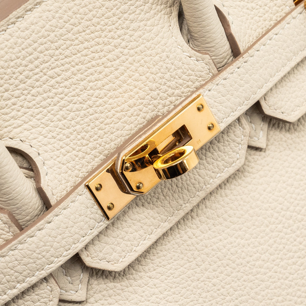 HERMES BIRKIN 25 TOGO CRAIE RGHW