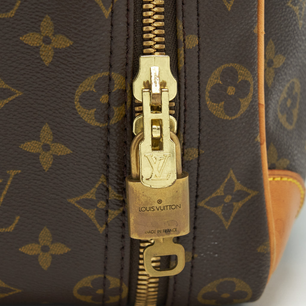 VINTAGE LUGGAGE BAG MONOGRAM CANVAS YEAR 1996