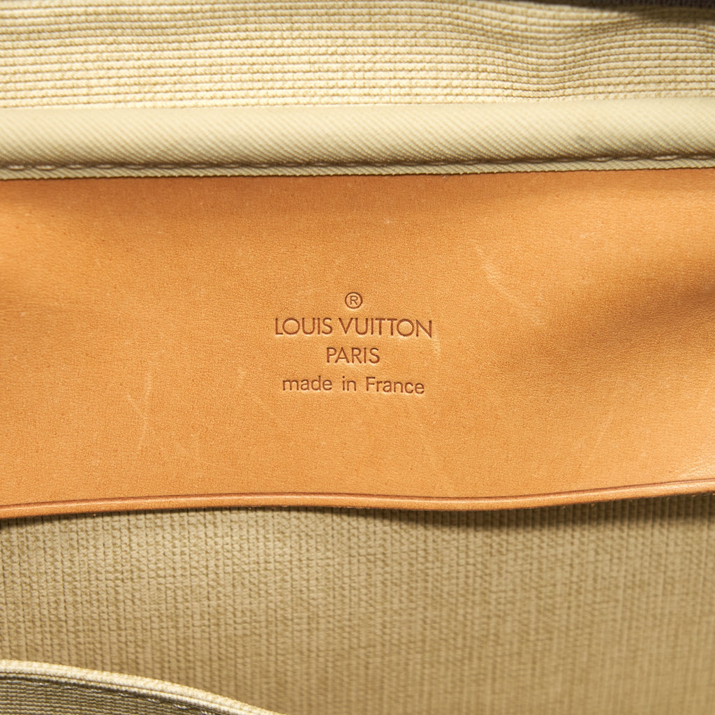 VINTAGE LUGGAGE BAG MONOGRAM CANVAS YEAR 1996
