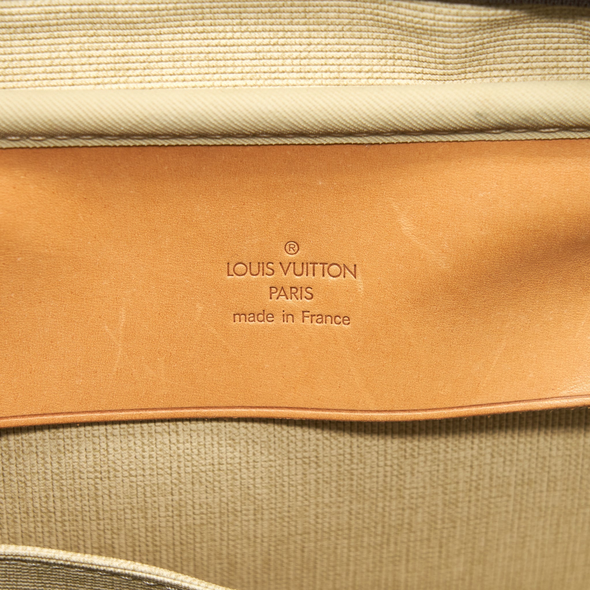 VINTAGE LUGGAGE BAG MONOGRAM CANVAS YEAR 1996