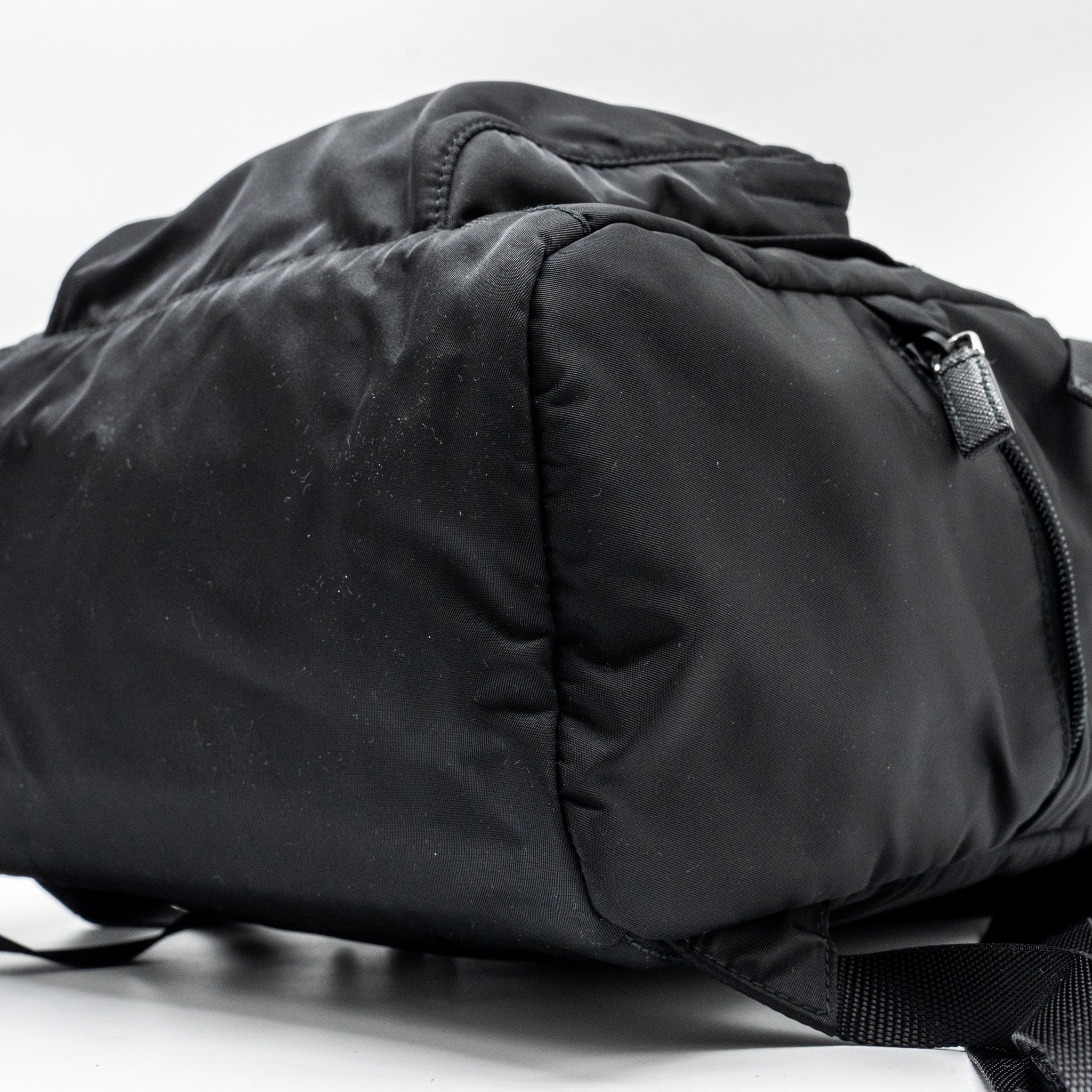 BACKPACK RE-NYLON/SAFFIANO BLACK SHW