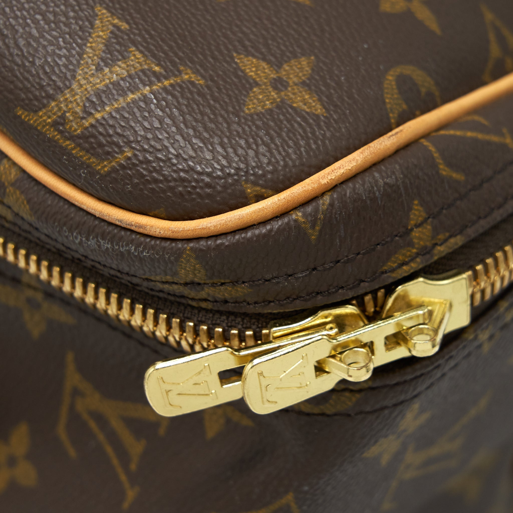 VINTAGE LUGGAGE BAG WITH STRAP MONOGRAM CANVAS YEAR 1997