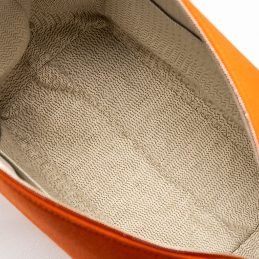 TROUSSE DE TOILETTE BRIDE A BRAC TRAVEL POUCH CANVAS ORANGE SHW