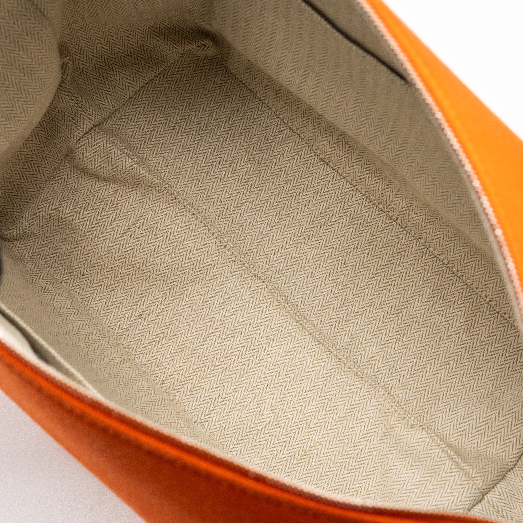 TROUSSE DE TOILETTE BRIDE A BRAC TRAVEL POUCH CANVAS ORANGE SHW