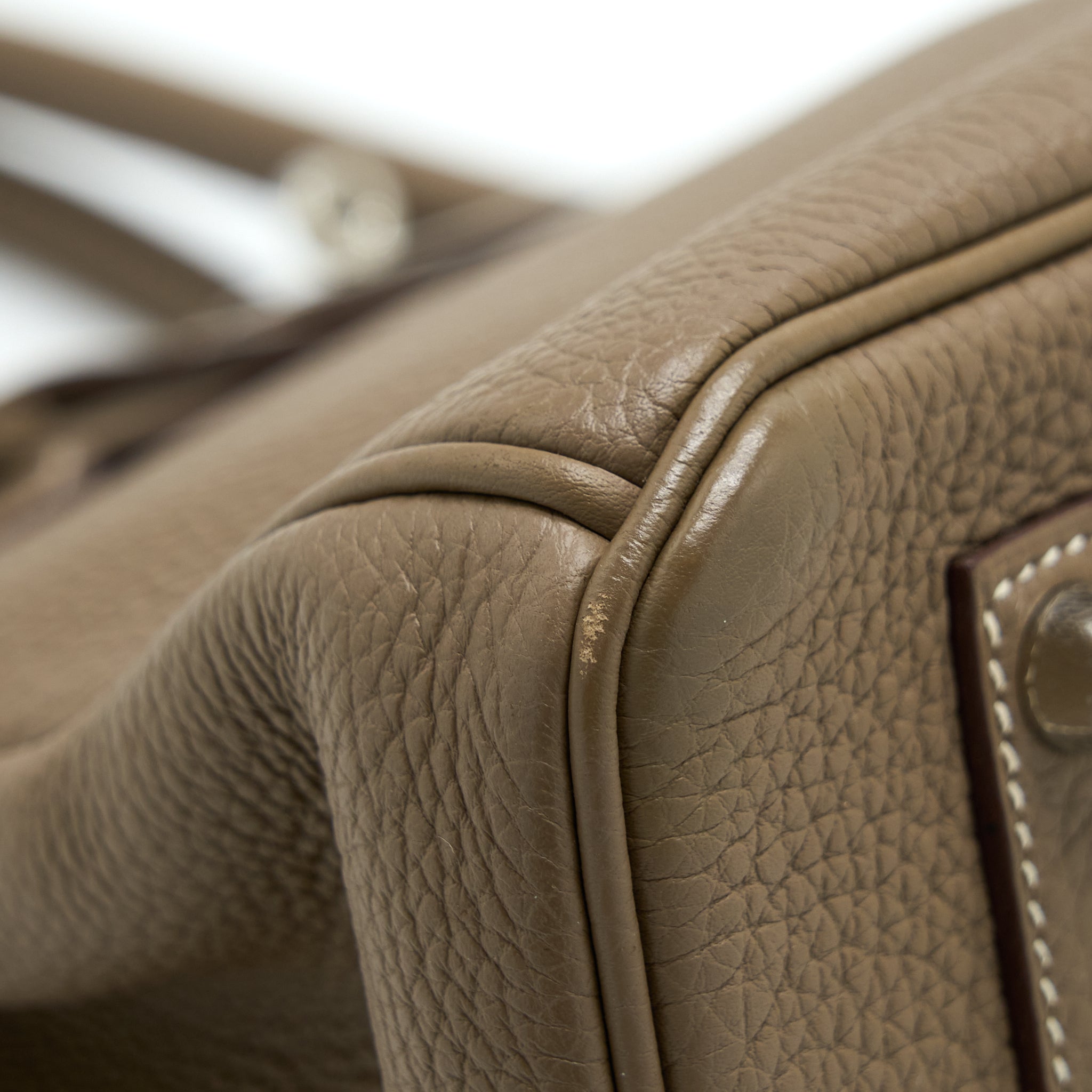 HERMES BIRKIN 35 TOGO ETOUPE SHW