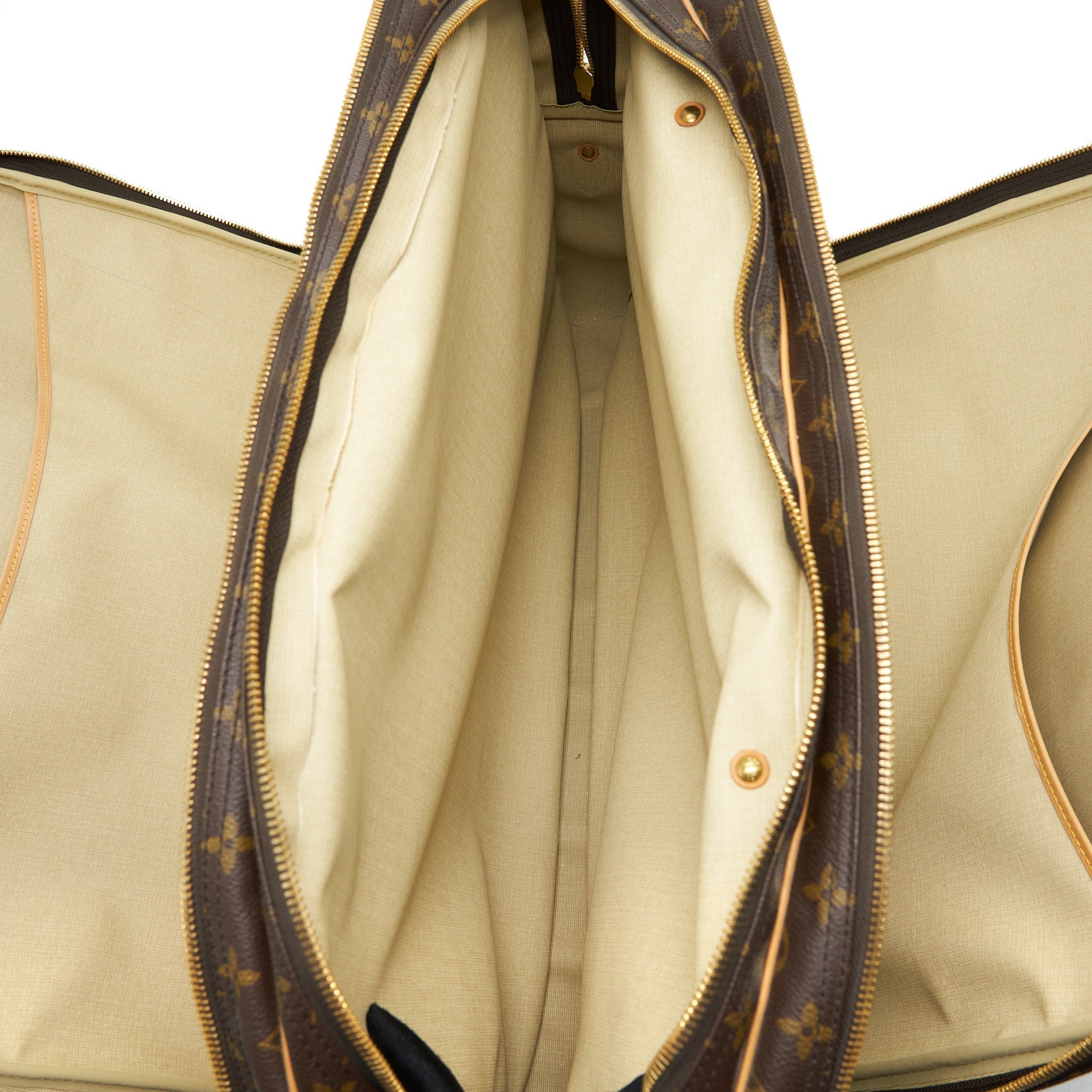 VINTAGE LUGGAGE BAG WITH STRAP MONOGRAM CANVAS YEAR 1997