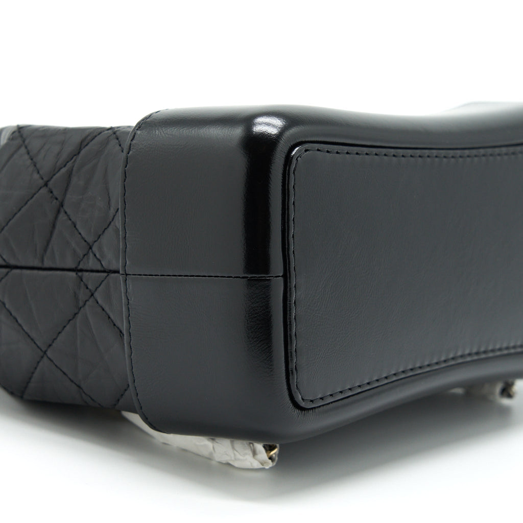 SMALL GABRIELLE BACKPACK CALFSKIN BLACK WITH MULTICOLOUR HARDWARE