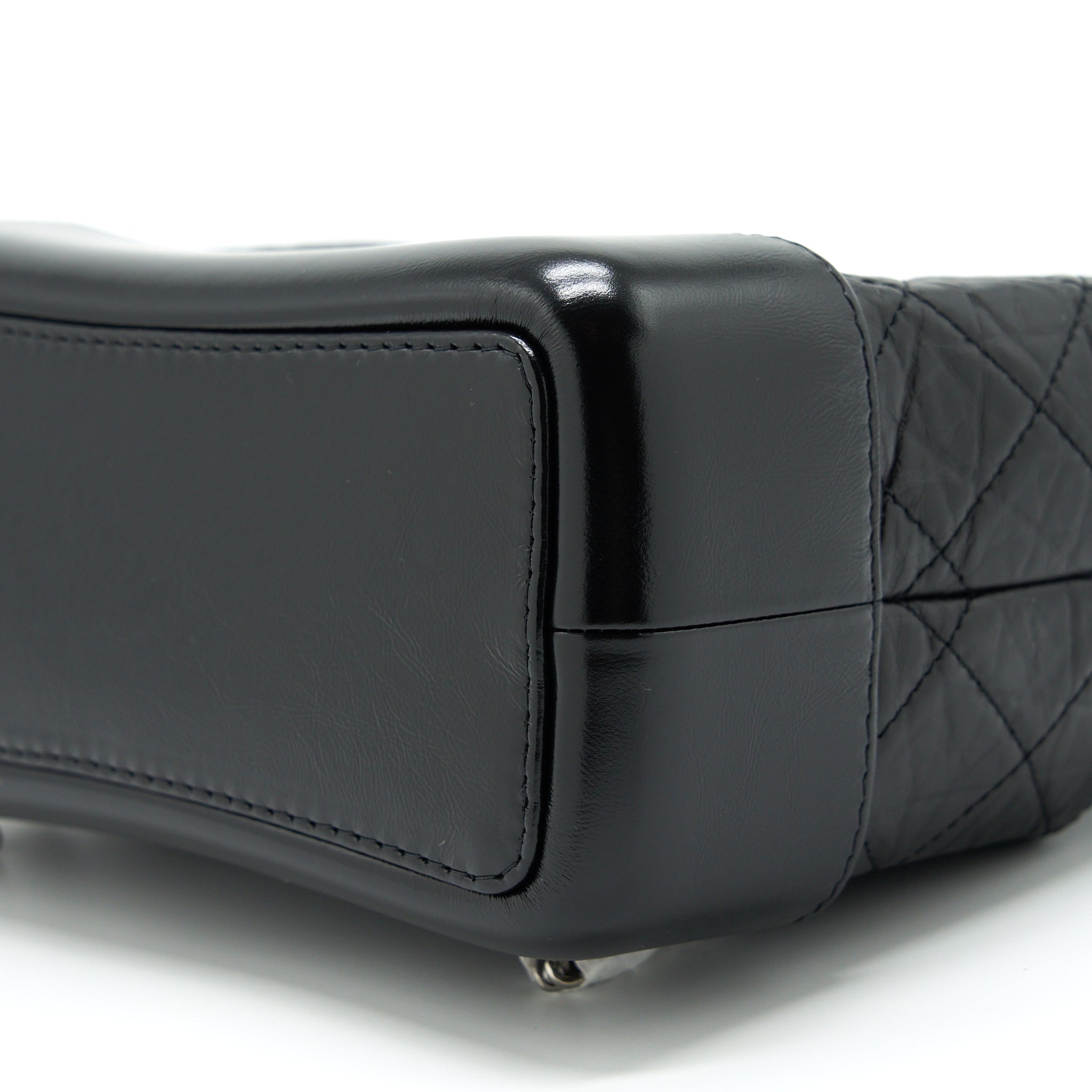 SMALL GABRIELLE BACKPACK CALFSKIN BLACK WITH MULTICOLOUR HARDWARE
