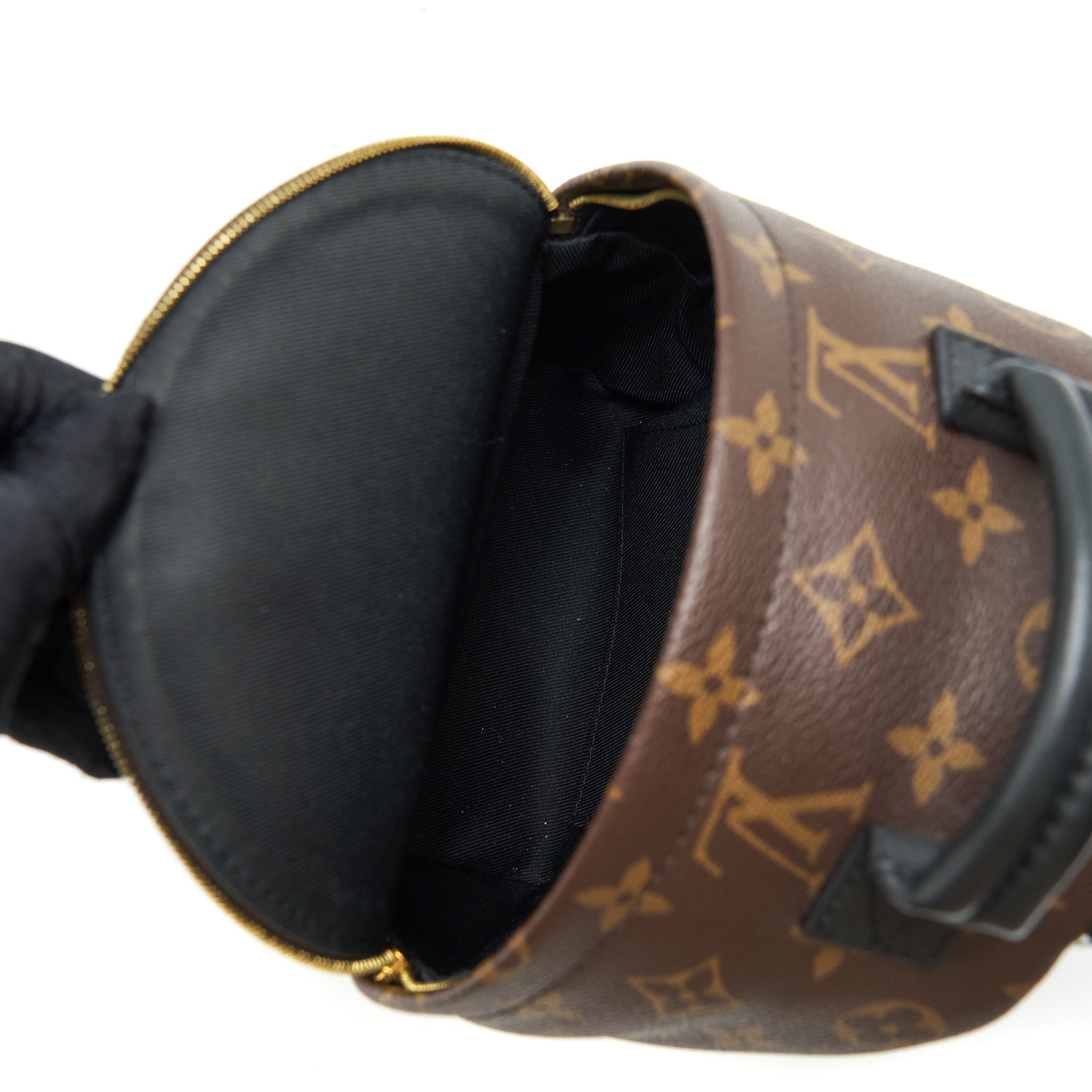 PALM SPRING MINI BACKPACK MONOGRAM CANVAS GHW