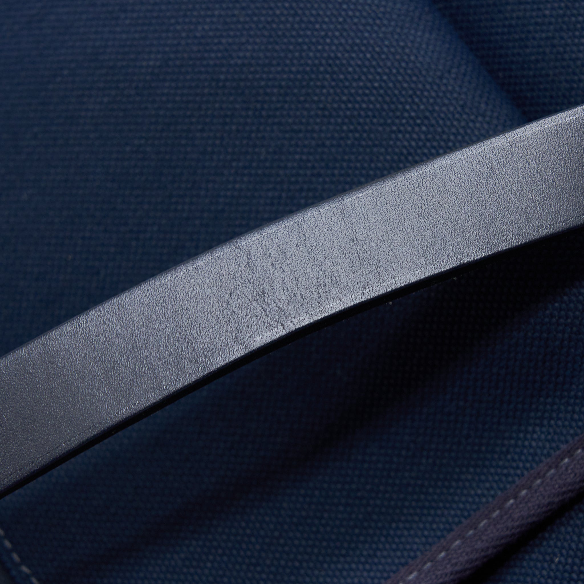 HERBAG BACKPACK CANVAS/LEATHER DARK BLUE/BLACK SHW