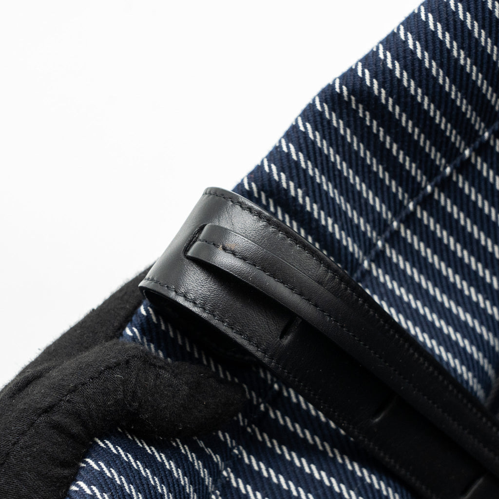 PHANTOM LUGGAGE BAG CANVAS /  LEATHER DARK BLUE / BLACK GHW