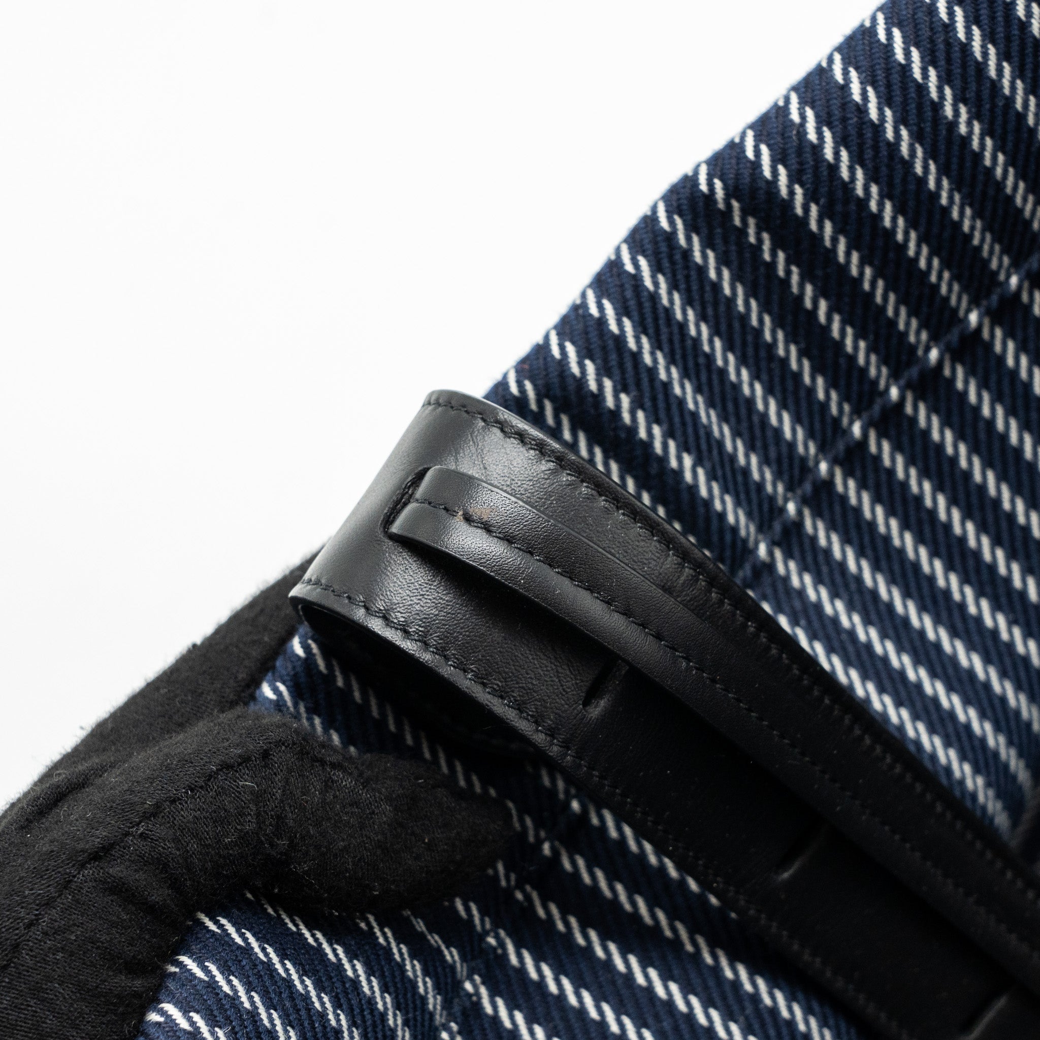 PHANTOM LUGGAGE BAG CANVAS /  LEATHER DARK BLUE / BLACK GHW