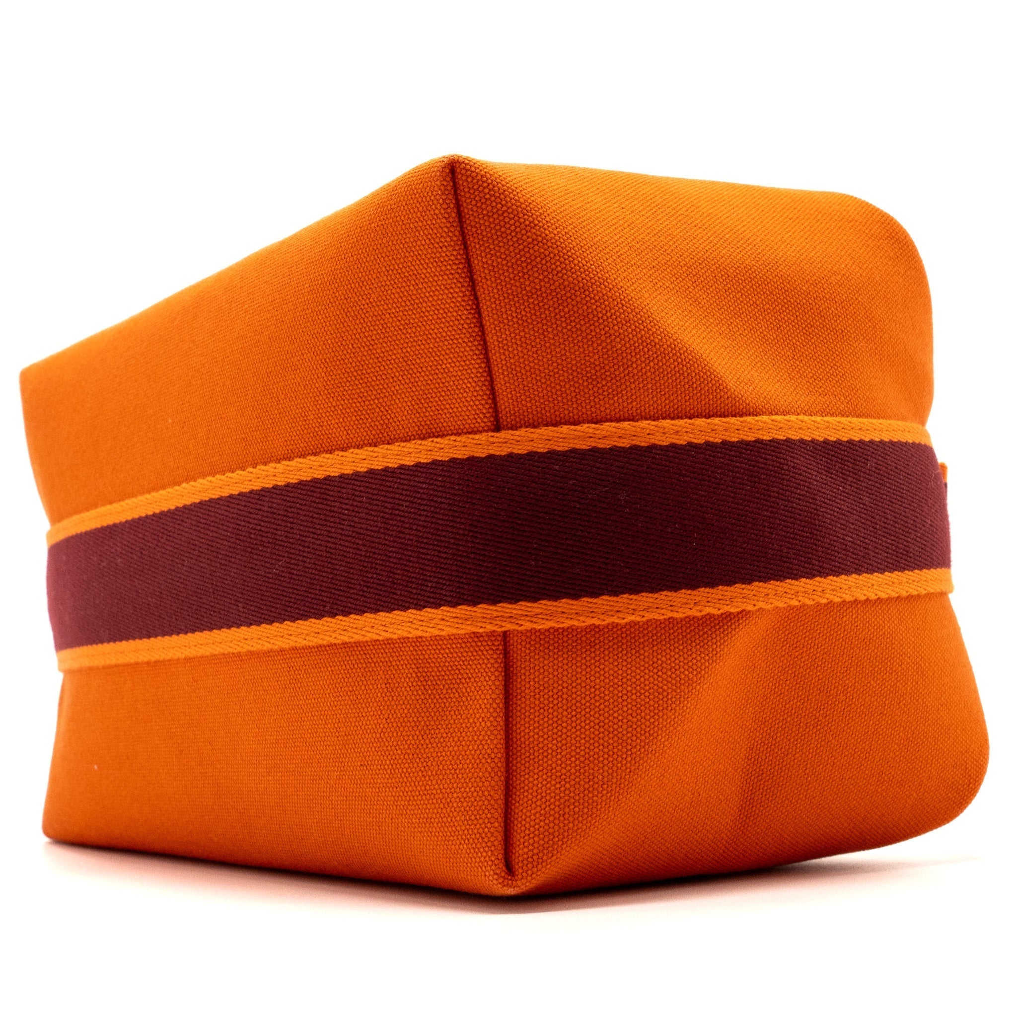 TROUSSE DE TOILETTE BRIDE A BRAC TRAVEL POUCH CANVAS ORANGE SHW