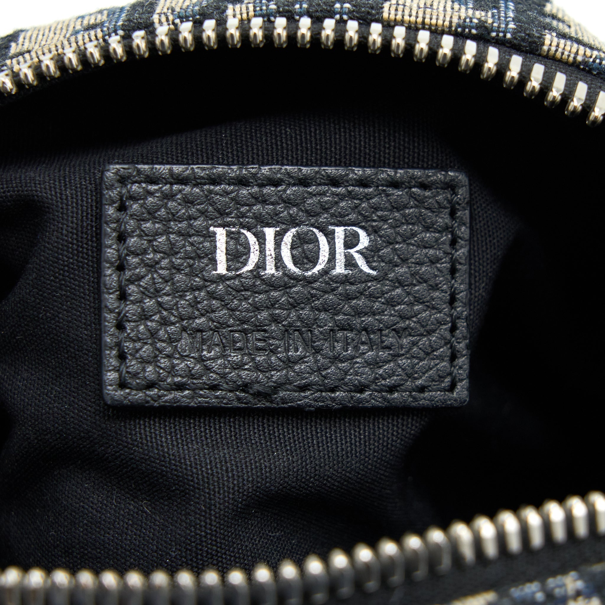 ROLLER MESSENGER BAG BLUE OBLIQUE JACQUARD