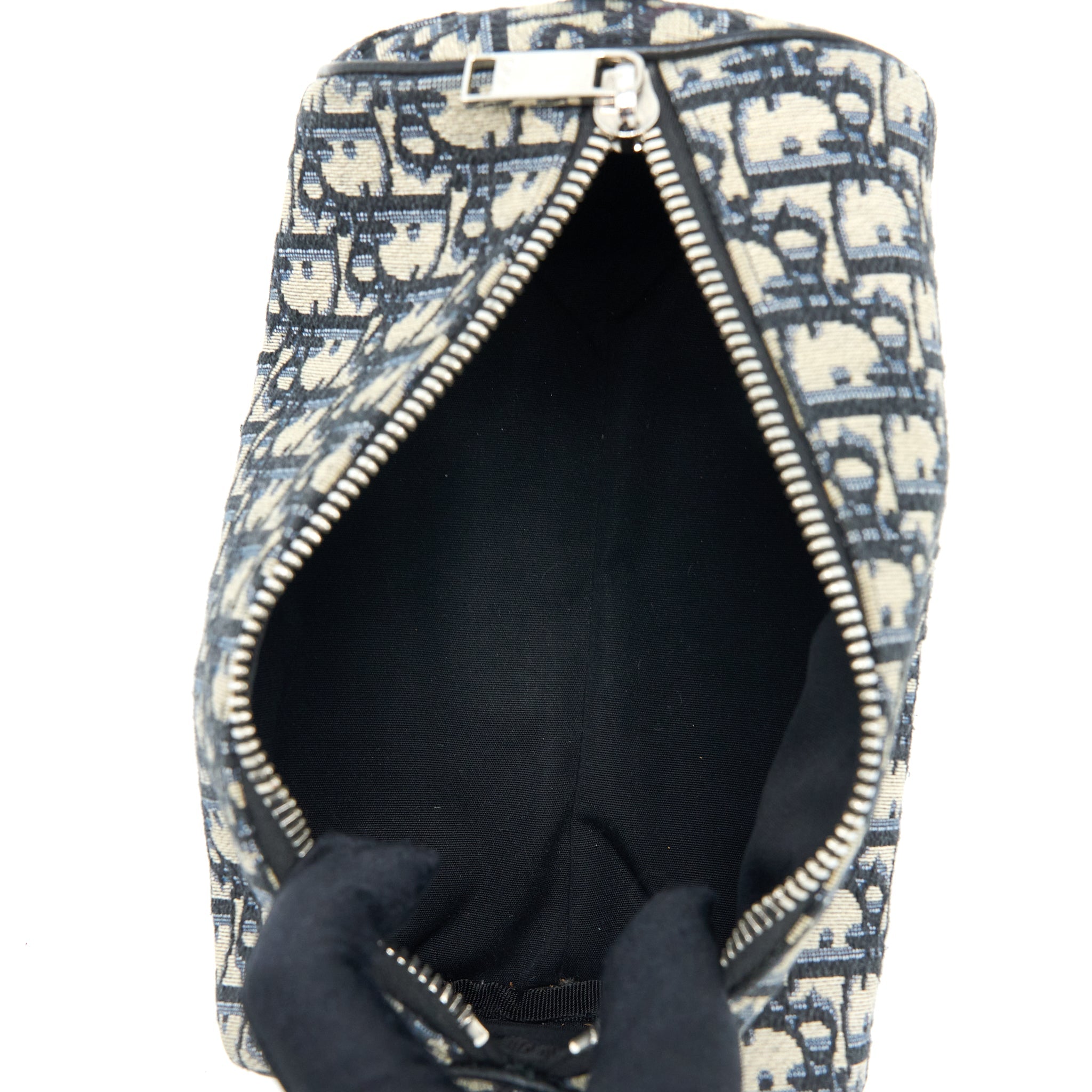 ROLLER MESSENGER BAG BLUE OBLIQUE JACQUARD
