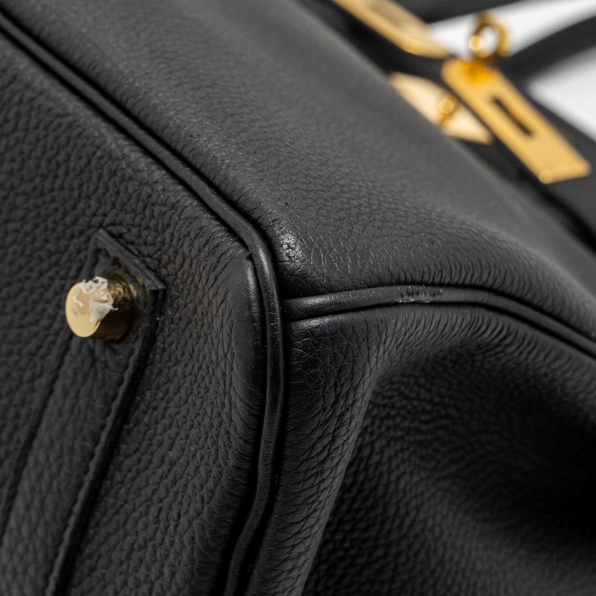 HERMES BIRKIN 35 TOGO BLACK GHW
