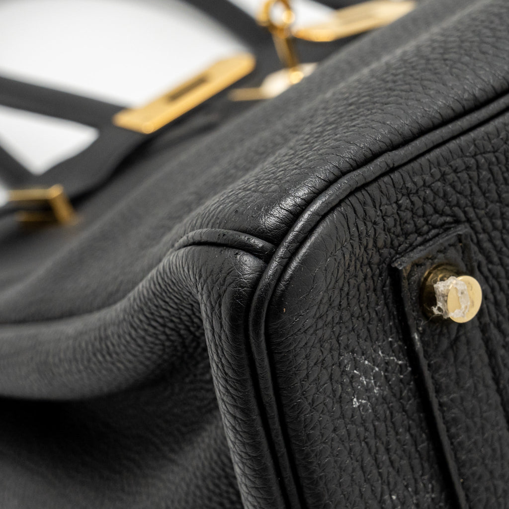 HERMES BIRKIN 35 TOGO BLACK GHW
