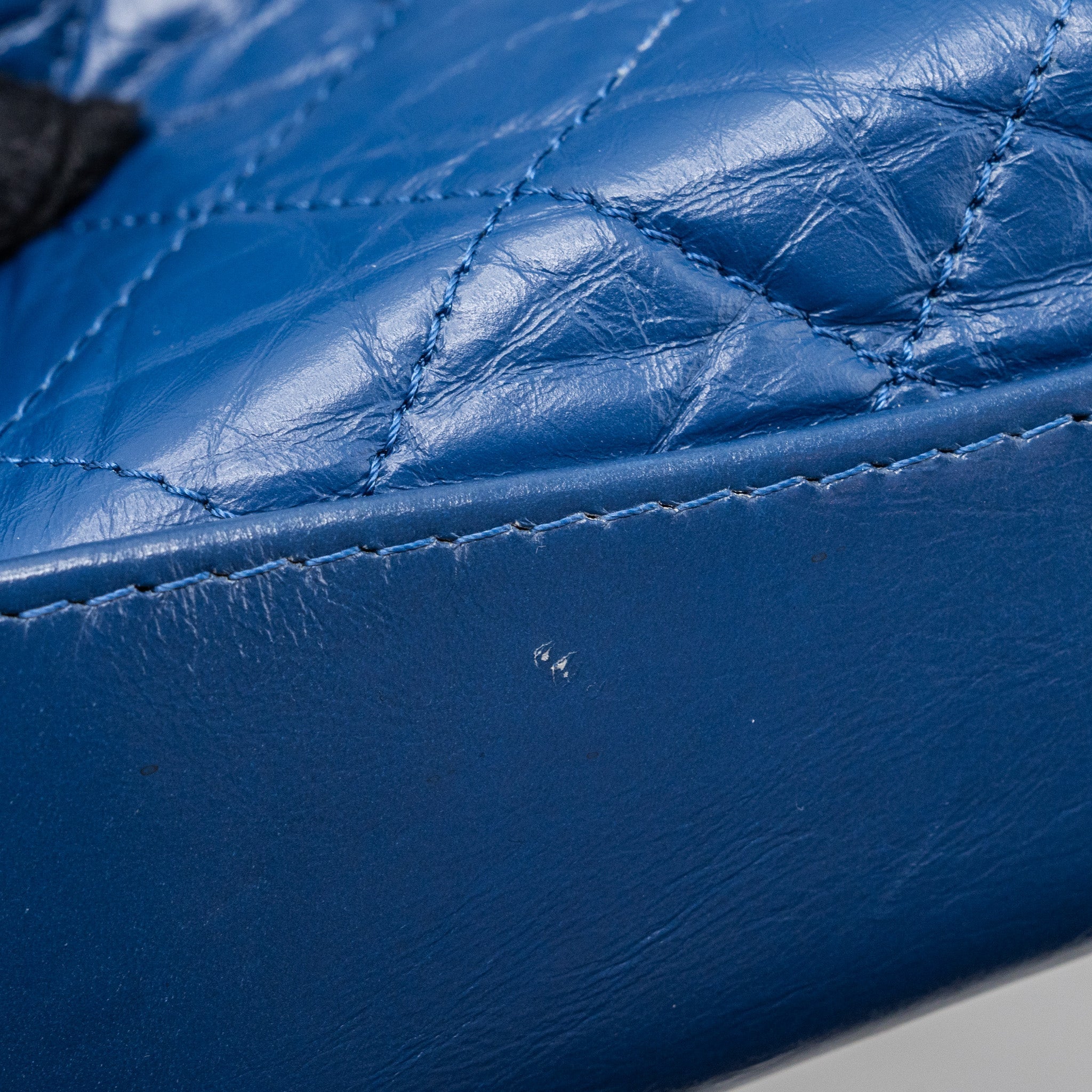 MEDIUM GABRIELLE BACKPACK AGED CALFSKIN BLUE MULTICOLOUR HARDWARE