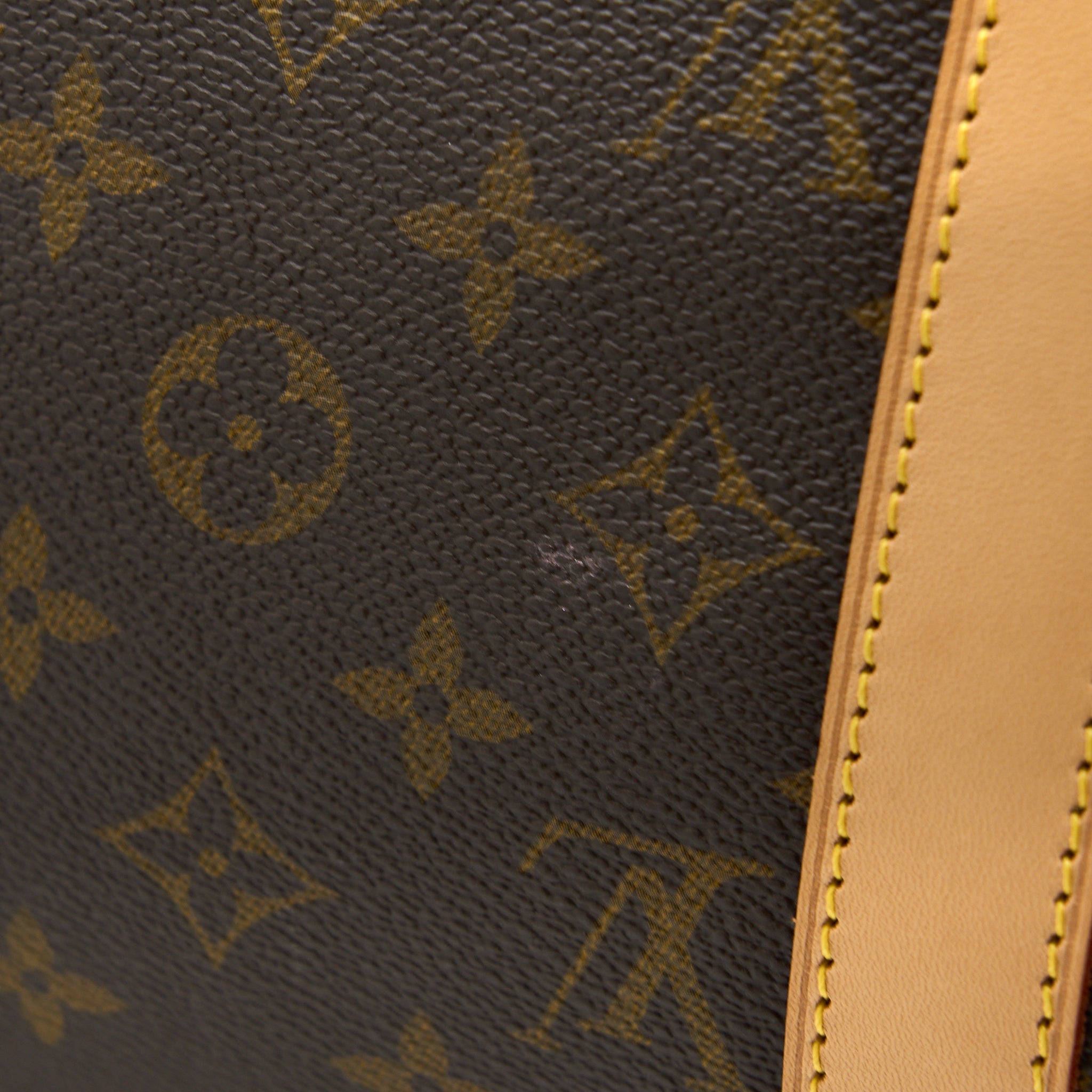 KEEPALL BANDOULIERE 50 MONOGRAM CANVAS GHW
