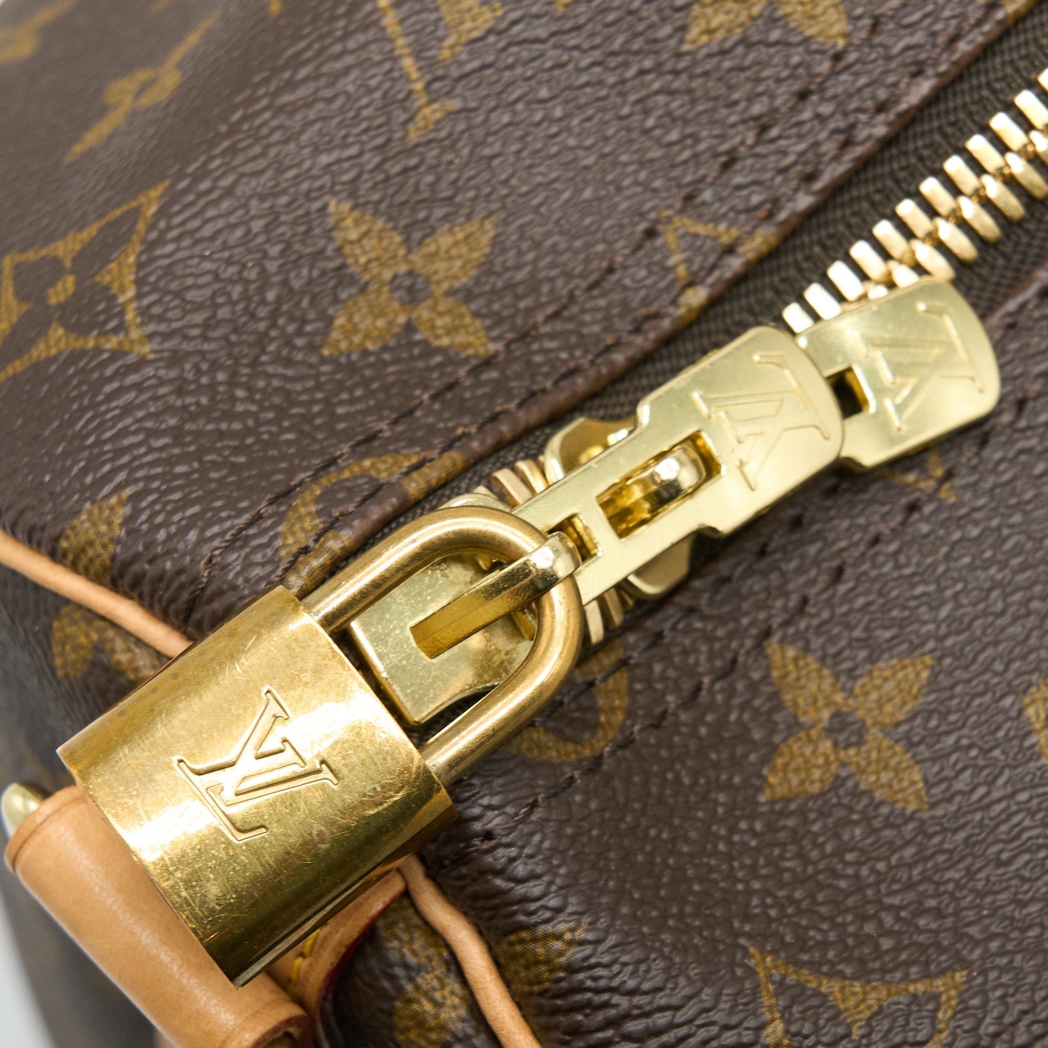 KEEPALL BANDOULIERE 50 MONOGRAM CANVAS GHW