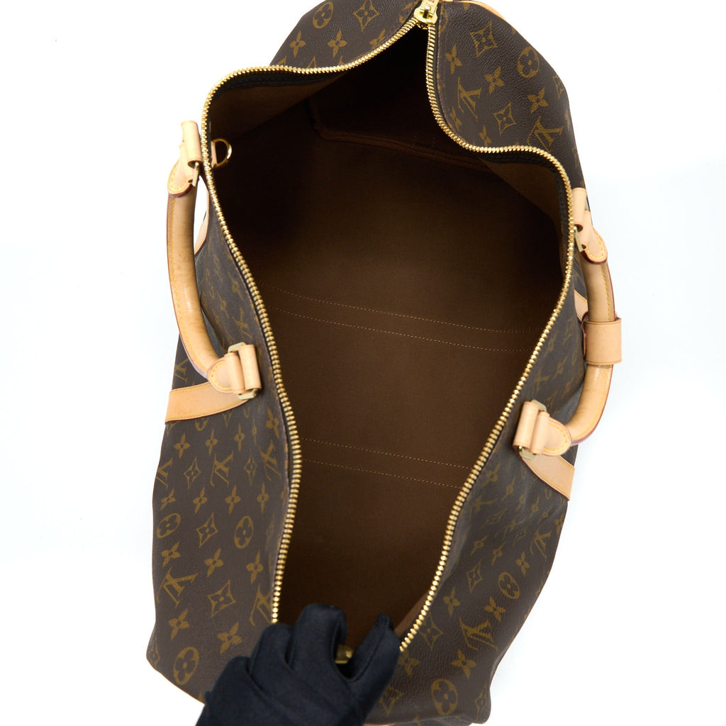 KEEPALL BANDOULIERE 50 MONOGRAM CANVAS GHW