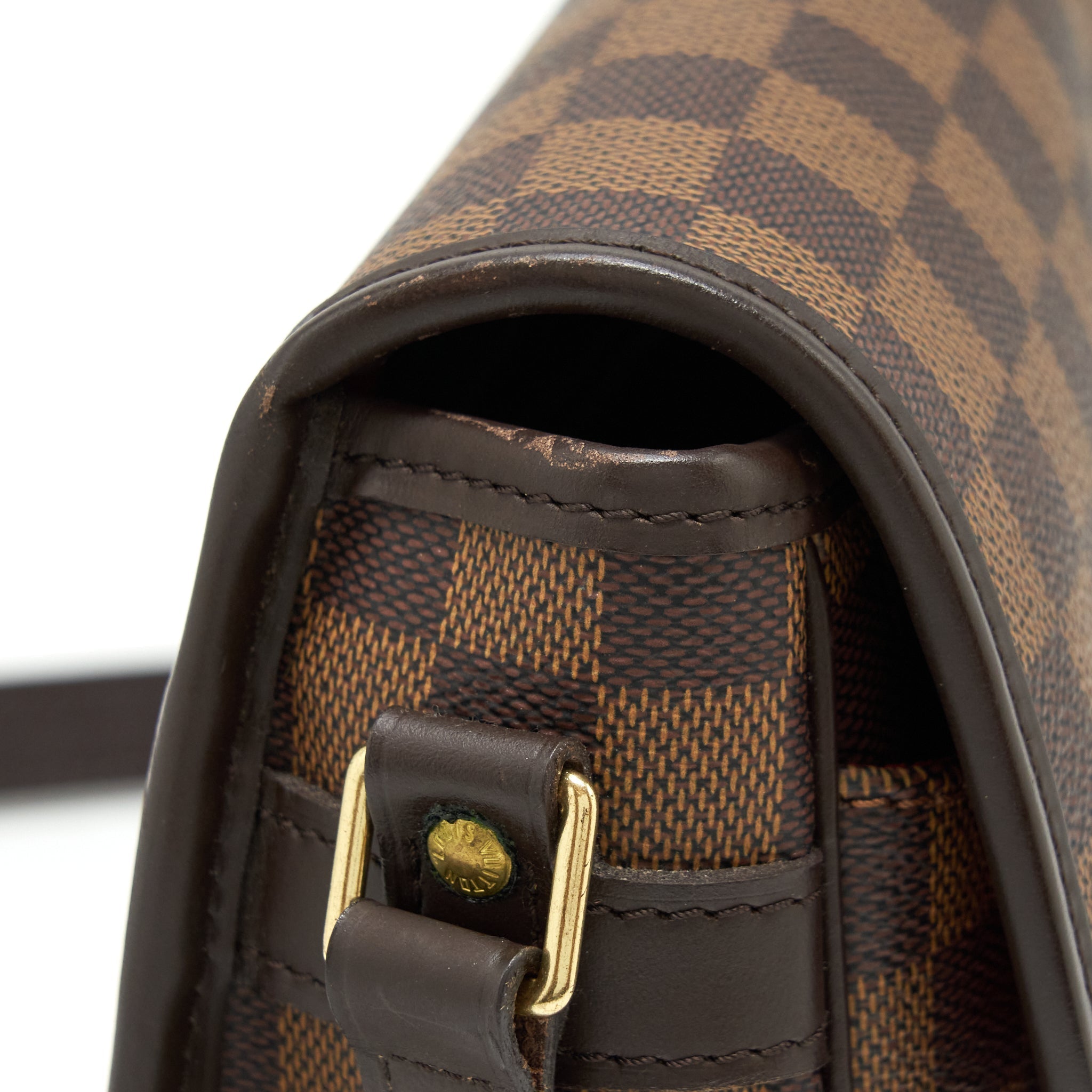 MESSENGER BAG DAMIER EBENE CANVAS GHW