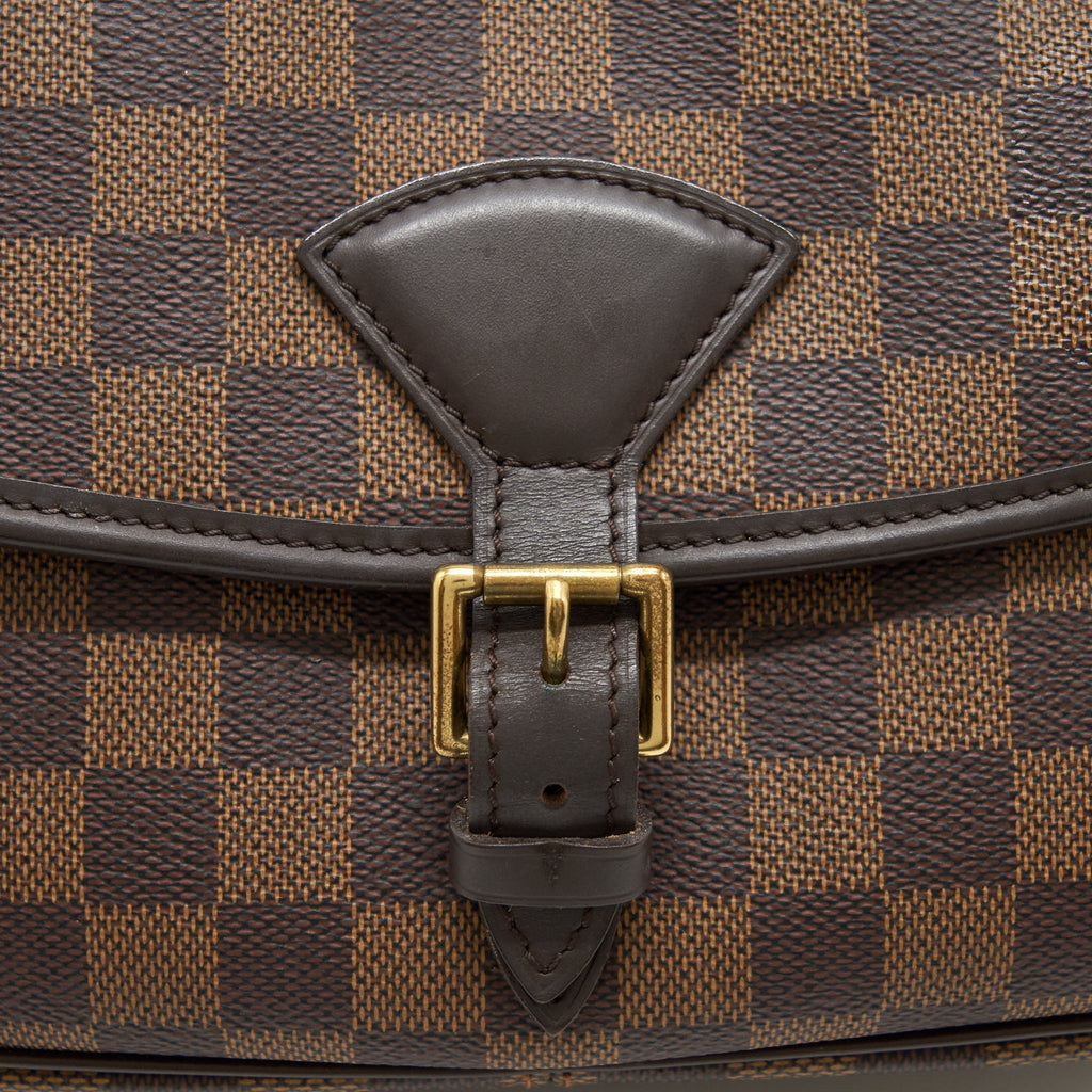 MESSENGER BAG DAMIER EBENE CANVAS GHW