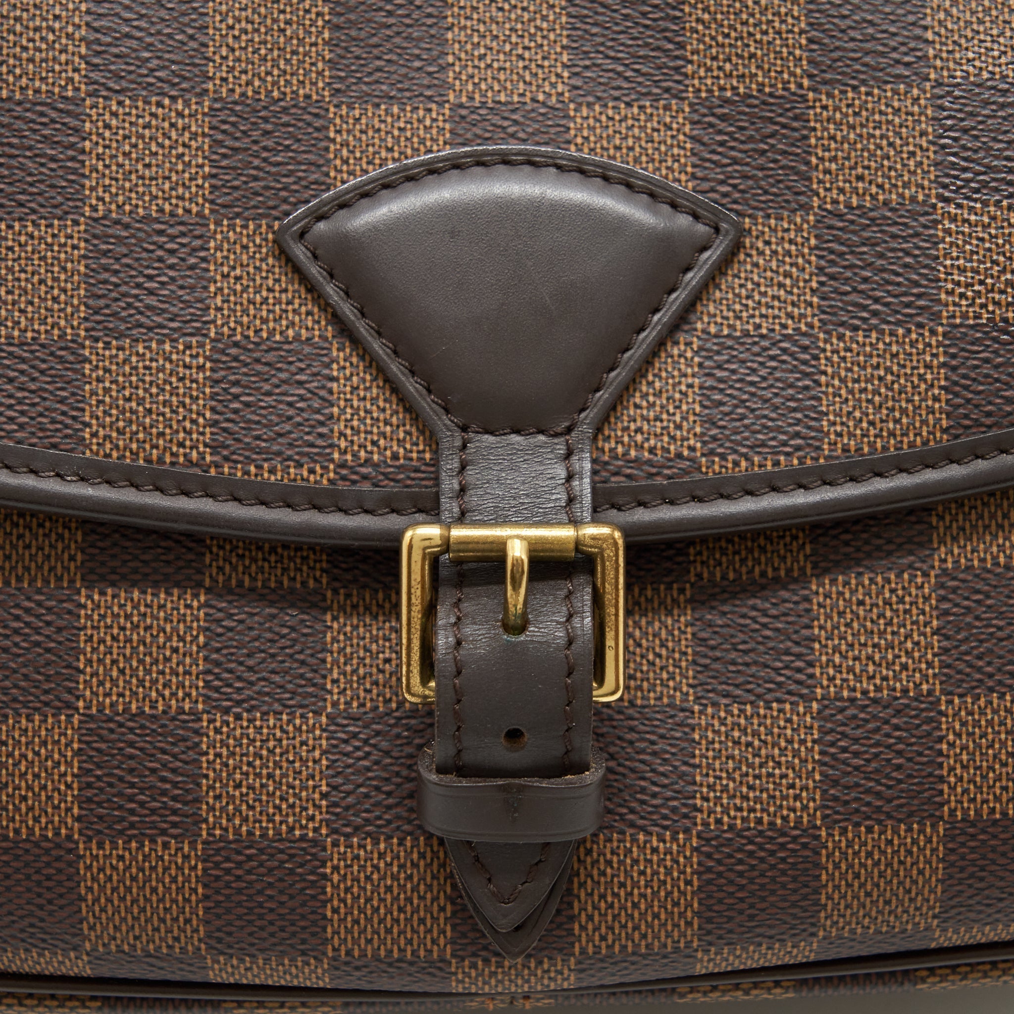 MESSENGER BAG DAMIER EBENE CANVAS GHW