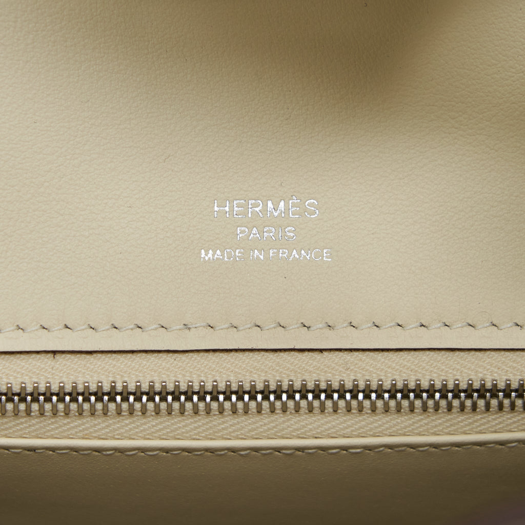 HERMES BIRKIN 25 GRIZZLY AND SWIFT NATA/GLYCINE SHW