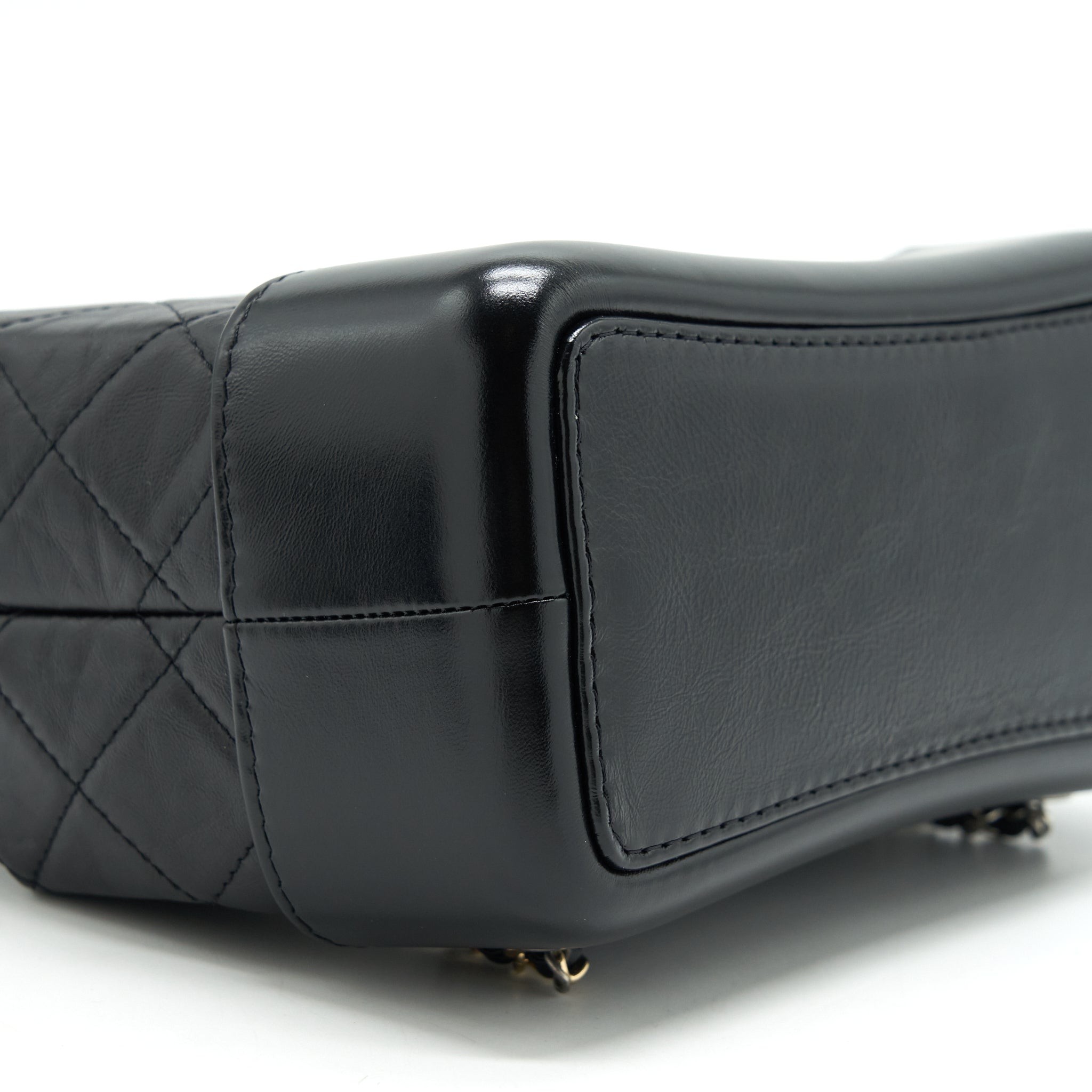 SMALL GABRIELLE BACKPACK CALFSKIN BLACK MULTICOLOUR HARDWARE