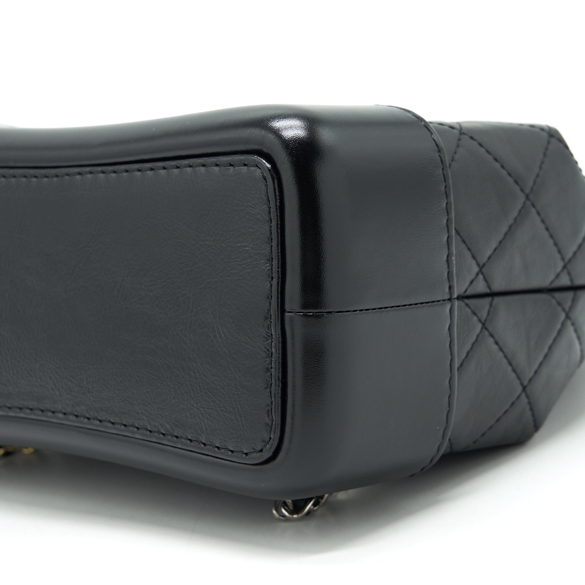 SMALL GABRIELLE BACKPACK CALFSKIN BLACK MULTICOLOUR HARDWARE