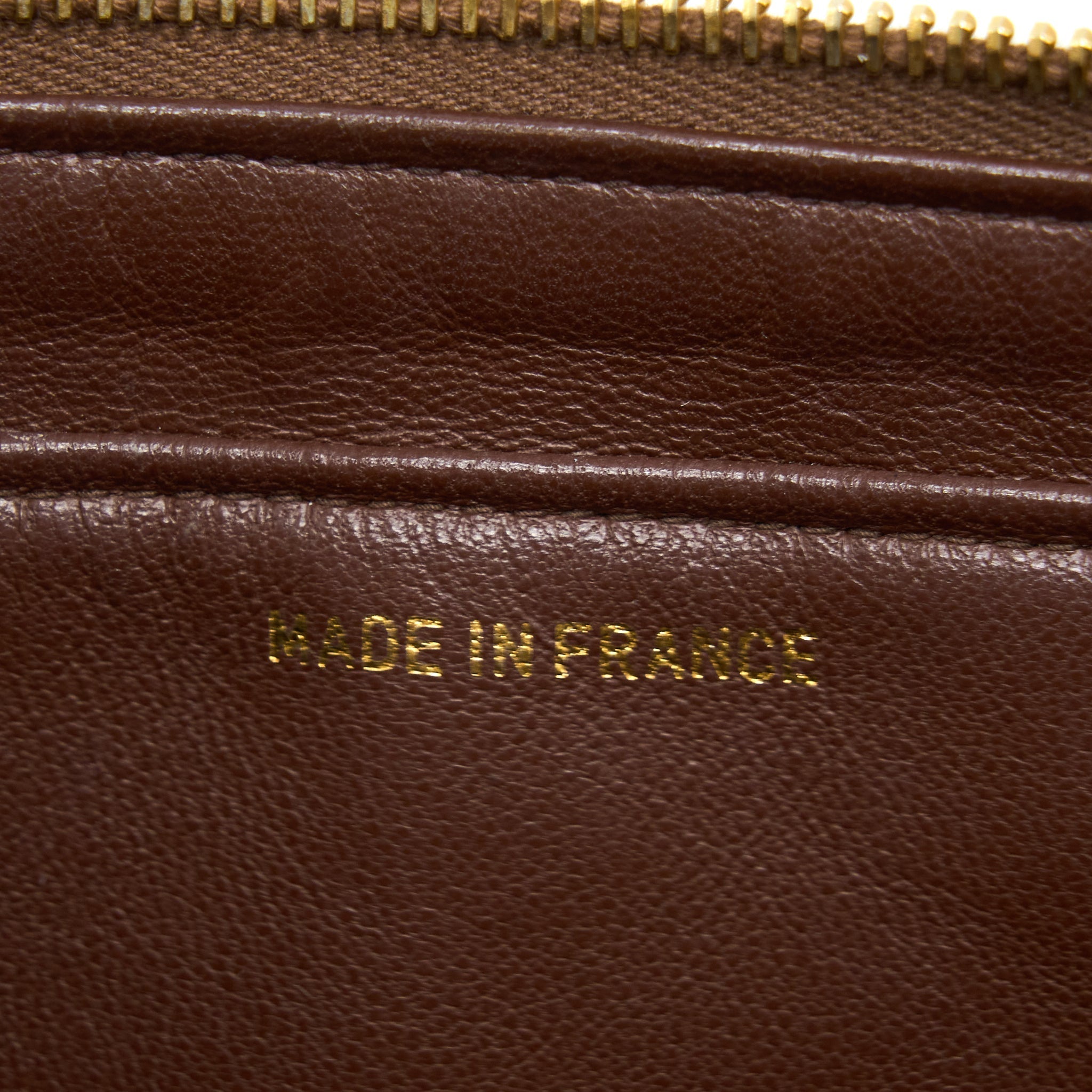 VINTAGE CLASSIC TIMELESS BACKPACK LAMBSKIN BROWN GHW