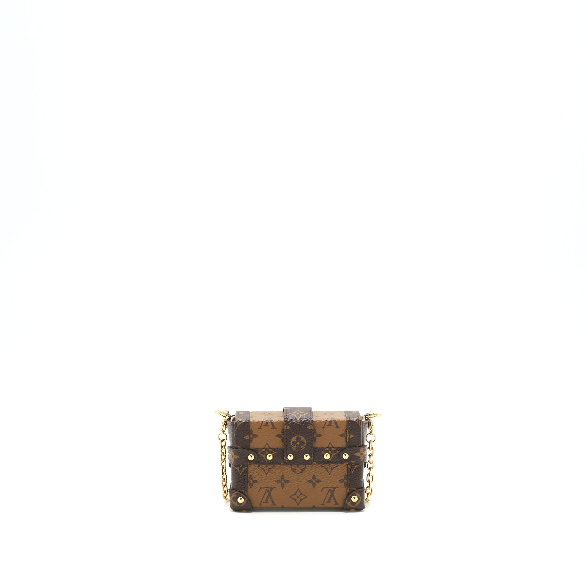 ESSENTIAL TRUNK WITH CHAIN REVERSE MONOGRAM