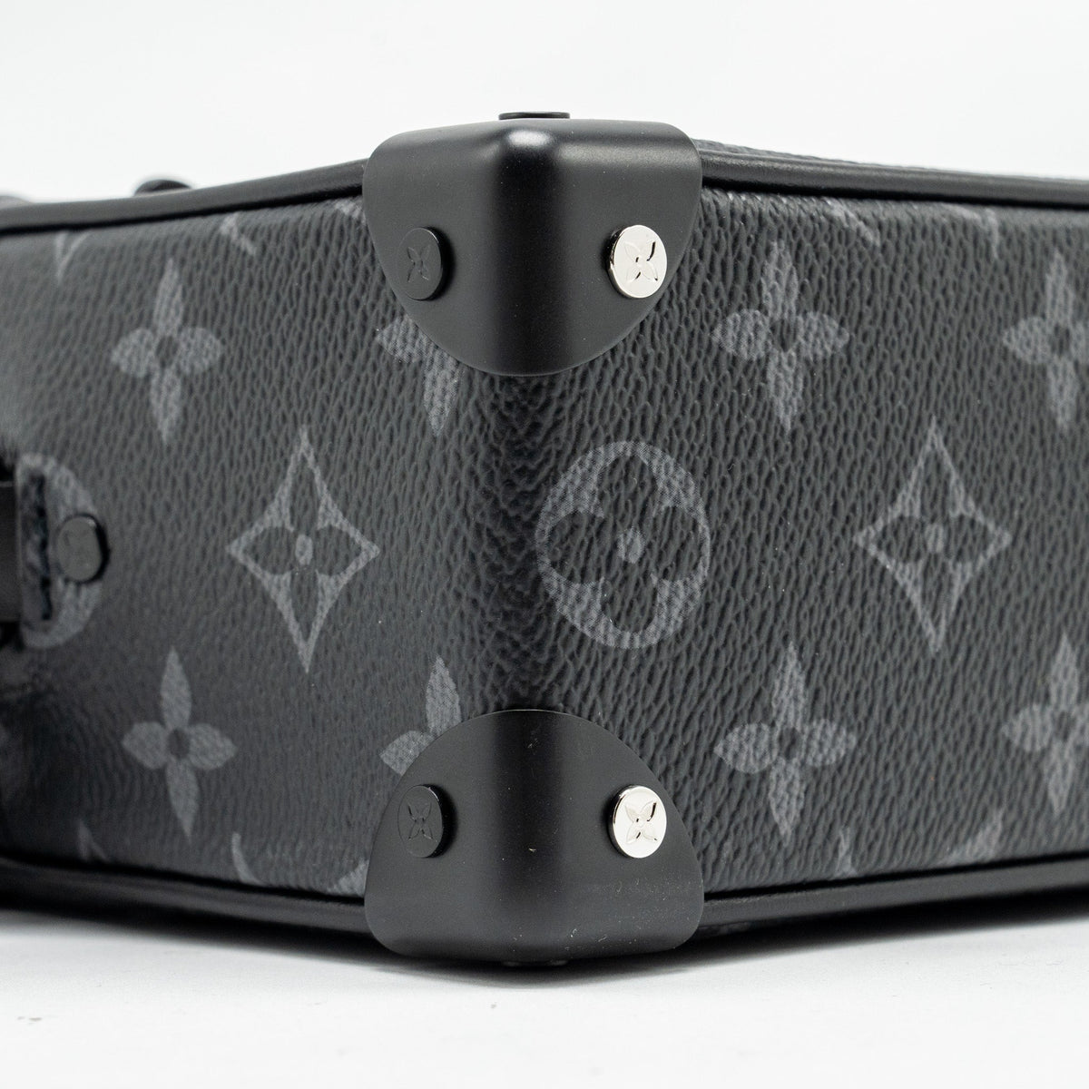 LOUIS VUITTON MINI SOFT TRUNK MONOGRAM ECLIPSE CANVAS BLACK HARDWARE