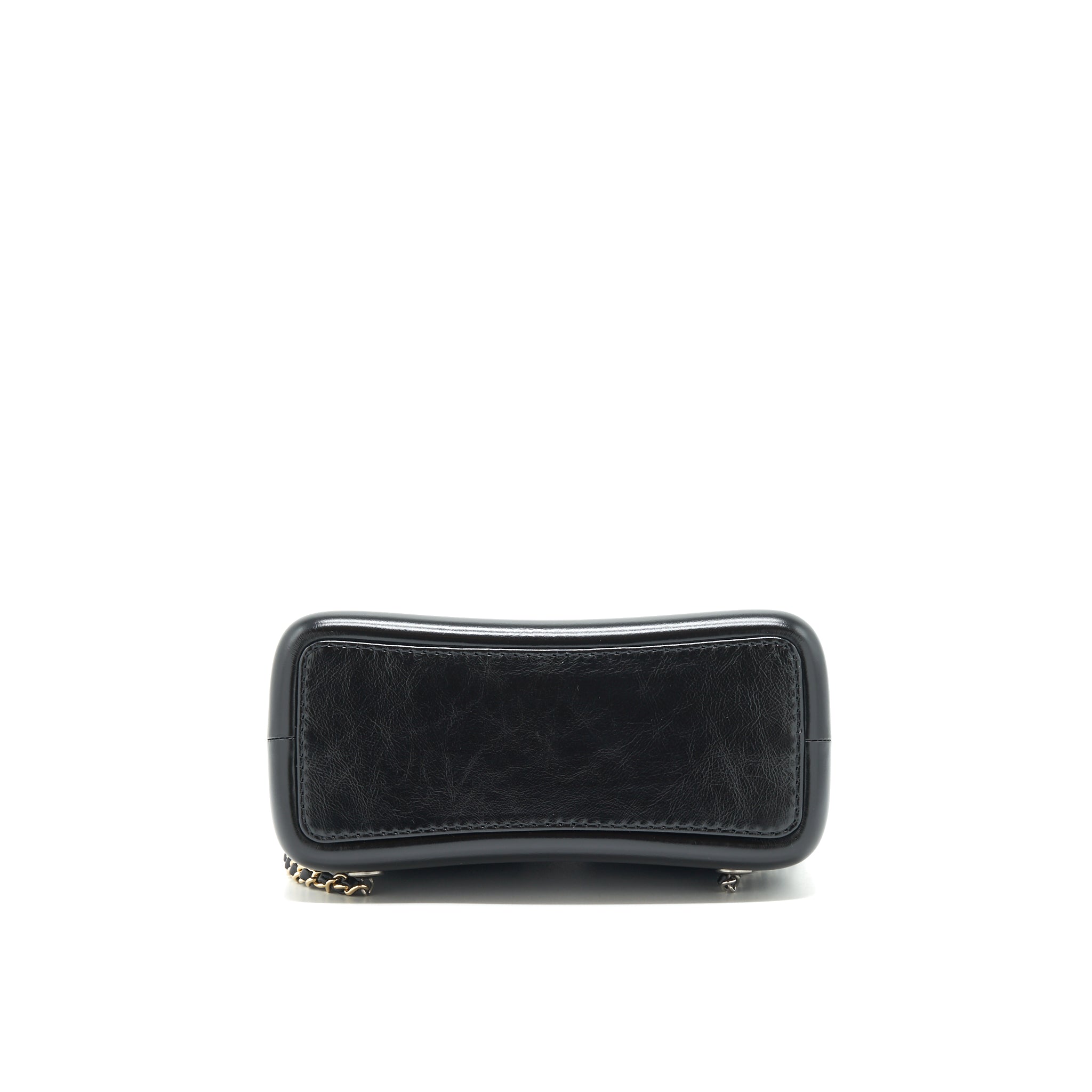 SMALL GABRIELLE BACKPACK BLACK RUTHENIUM SHW(MICROCHIP)