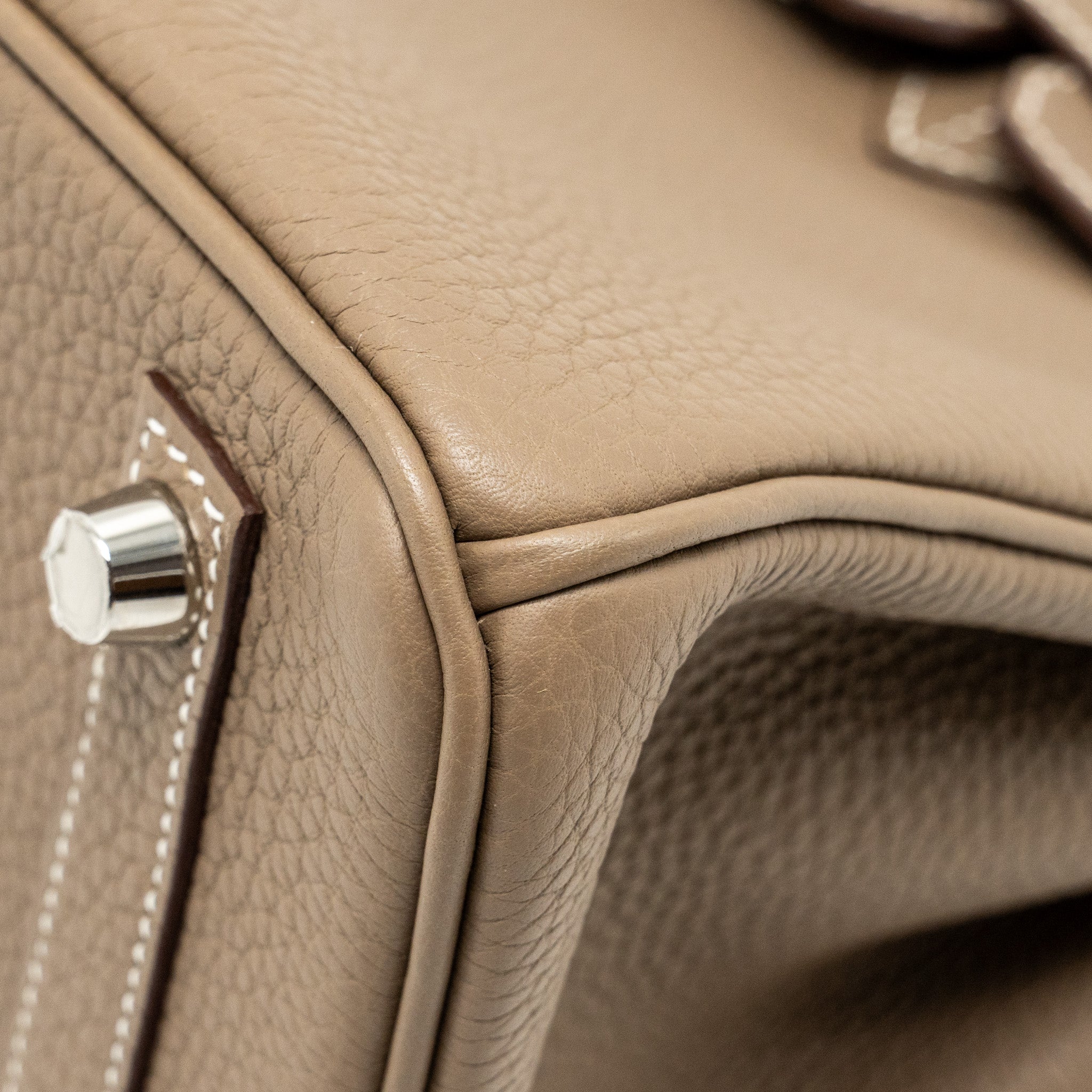 HERMES BIRKIN 25 TOGO ETOUPE SHW