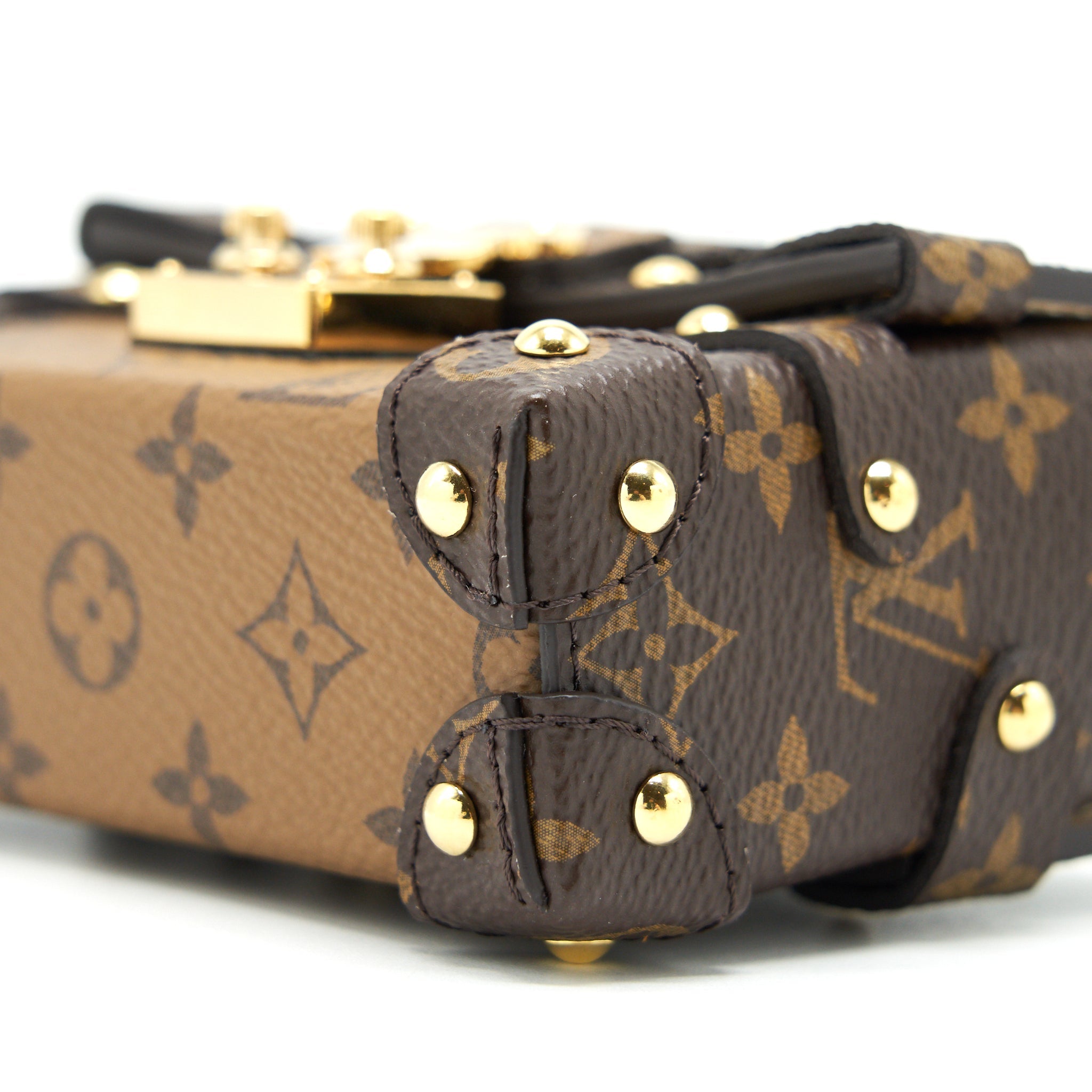 ESSENTIAL TRUNK WITH CHAIN REVERSE MONOGRAM
