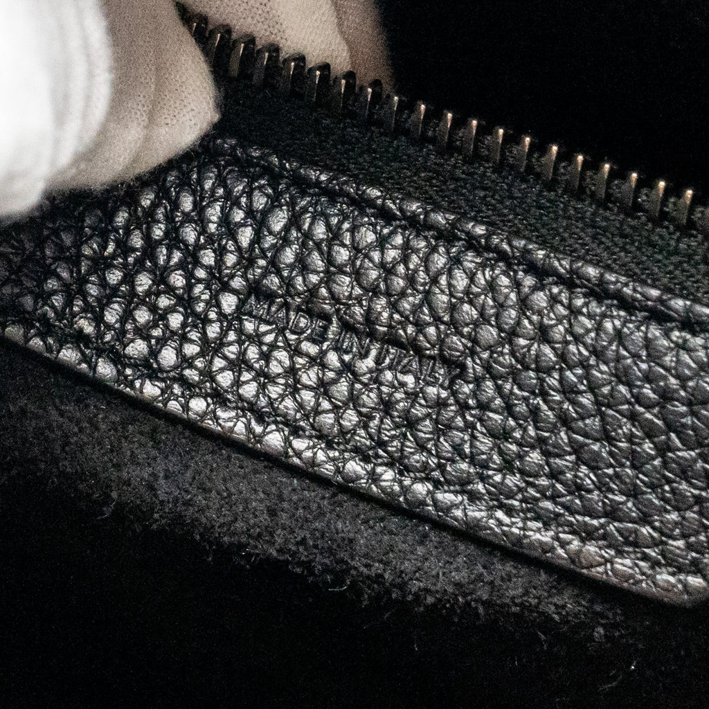 MICRO LUGGAGE BAG CALFSKIN BLACK SHW