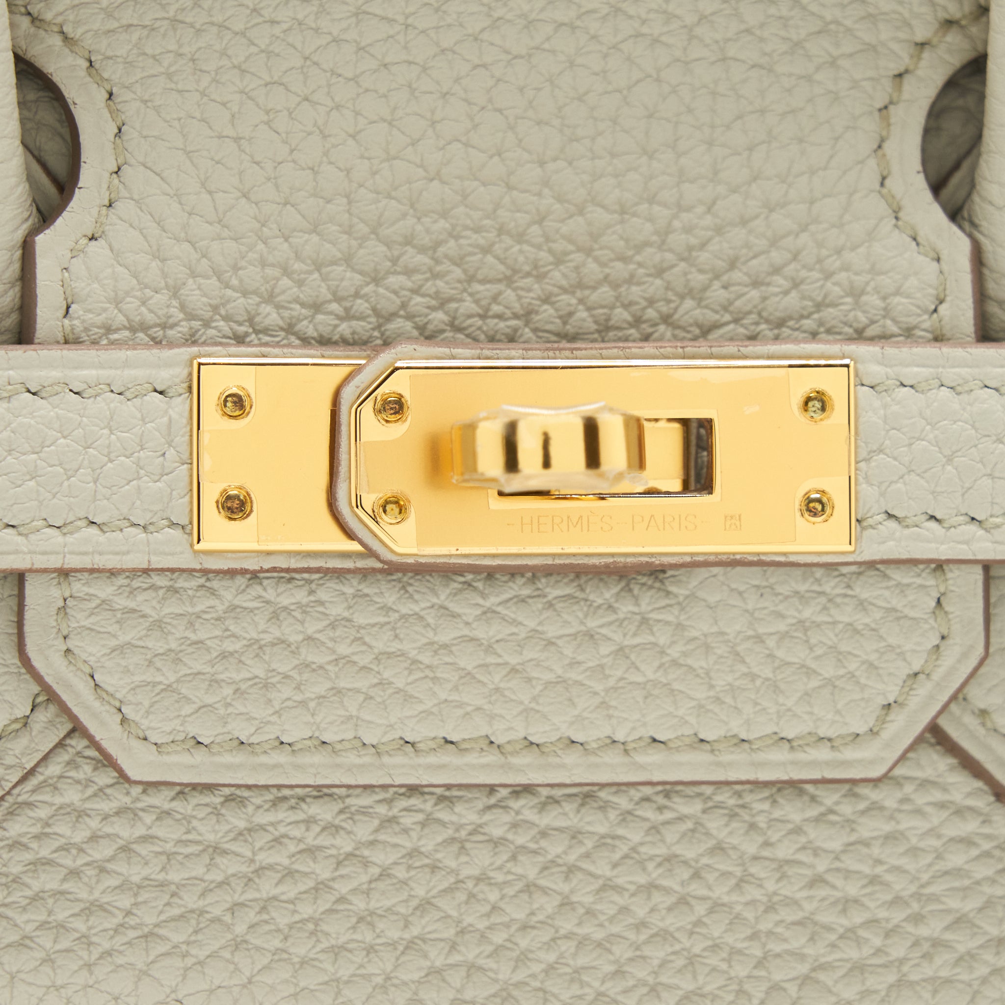 HERMES BIRKIN 25 TOGO 8L BETON GHW