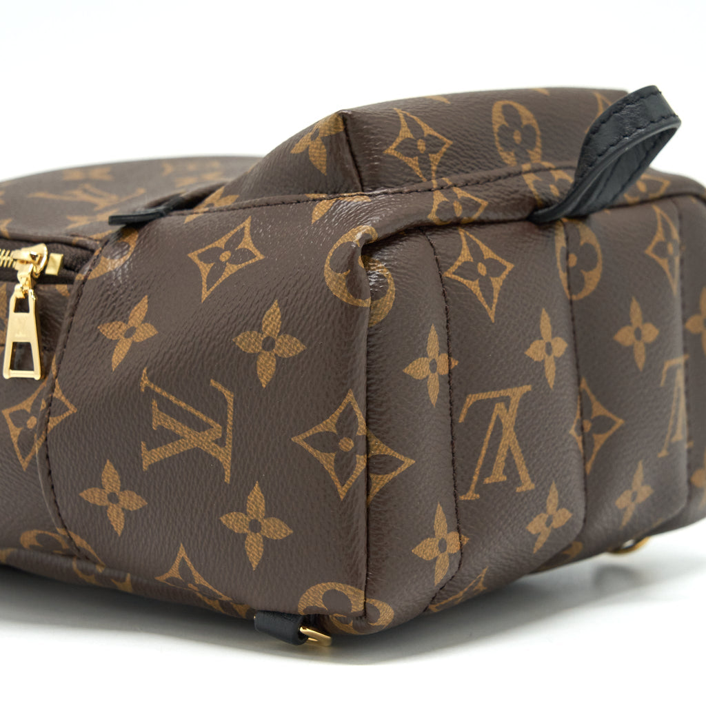 PALM SPRINGS MINI BACKPACK MONOGRAM CANVAS GHW