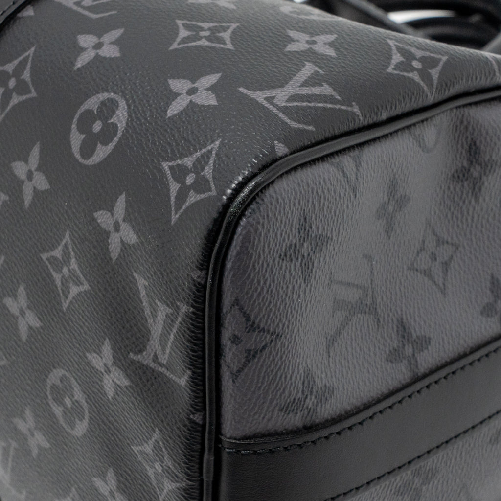 Louis Vuitton Keepall bandouliere 35 Monogram Eclipse coated canvas SHW