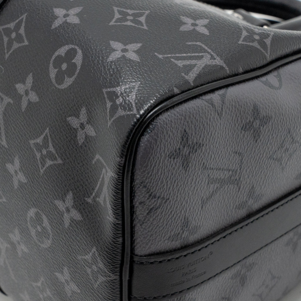 Louis Vuitton Keepall bandouliere 35 Monogram Eclipse coated canvas SHW